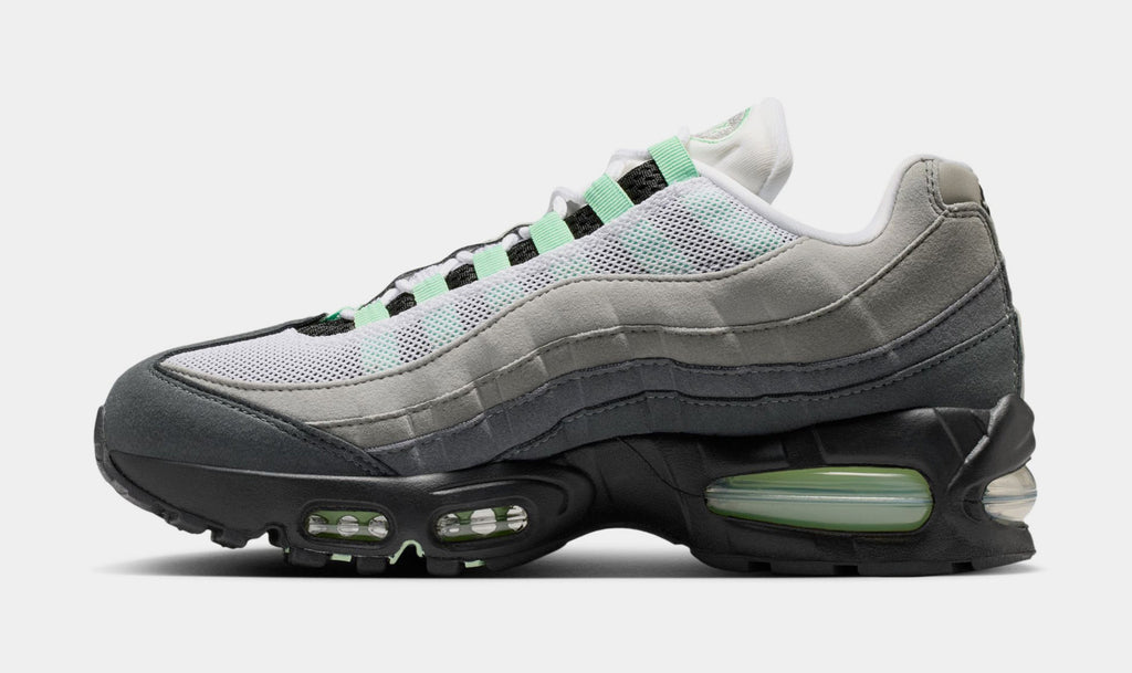 Air Max 95 Big Bubble Fresh Mint Womens Running Shoes (Black/Fresh Mint/White/Medium Grey) - sneakers - view 3