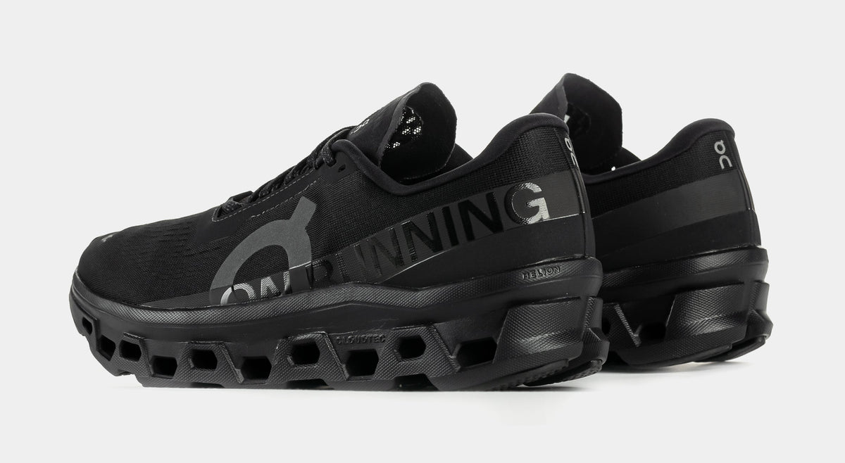 Cloudmonster Mens Running Shoes (Black/Black) - sneakers - view 5