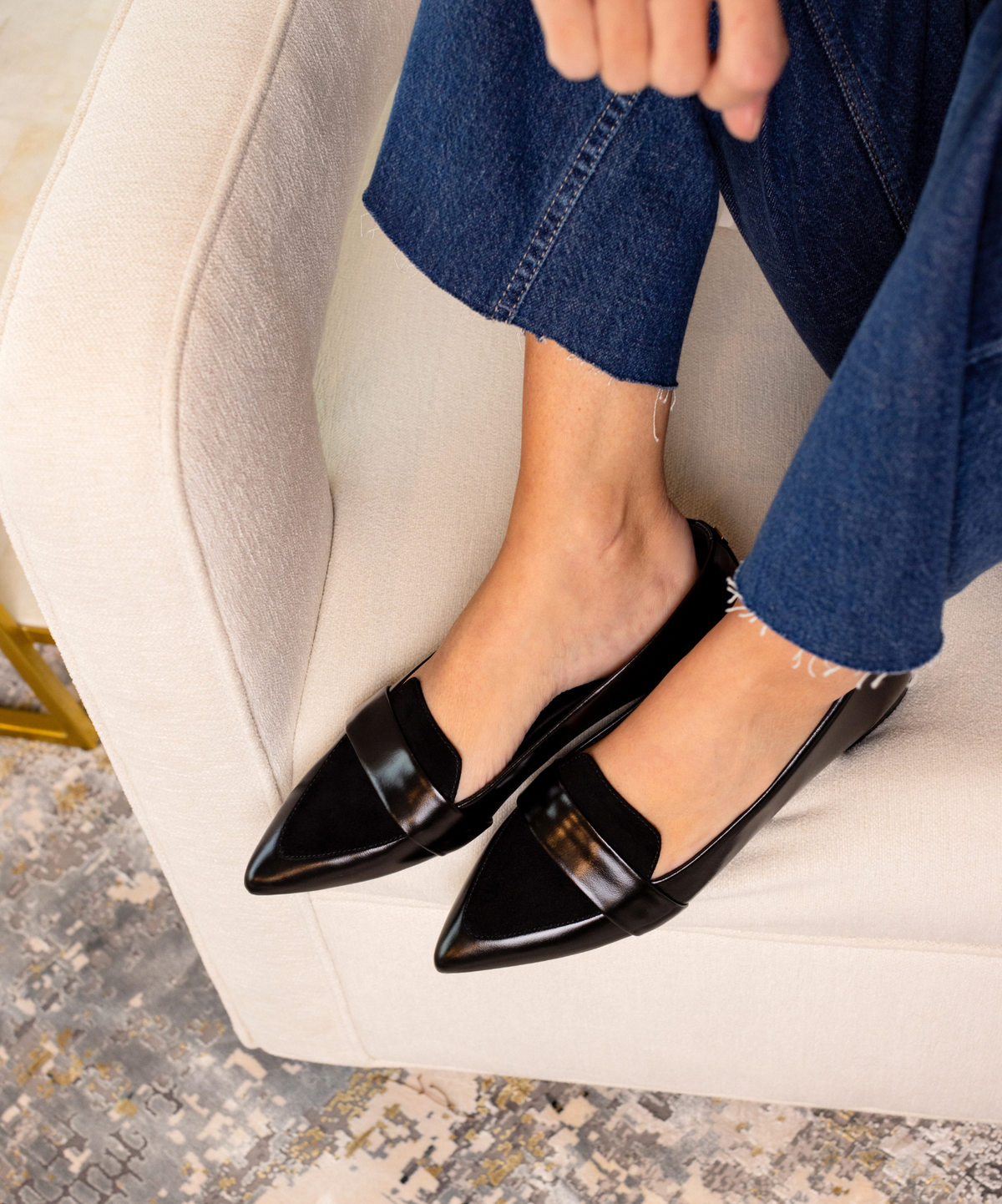 The Sparrow Loafer - Licorice Leather - loafers - view 3