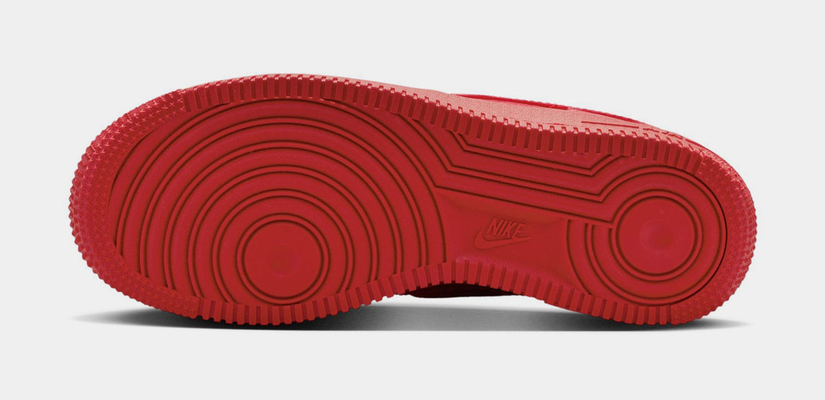 Air Force 1 Low Valentines Day Grade School Lifestyle Shoes (University Red/University Red/Black) - sneakers - view 4